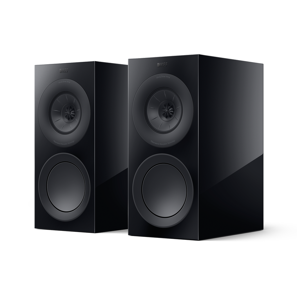 【美品】KEF R3  [ブラック / ペア] R3 Meta - Bookshelf Speakers