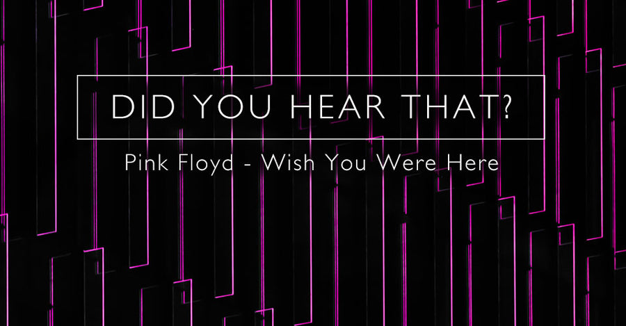 Did You Hear That? Pink Floyd Wish You Were Here