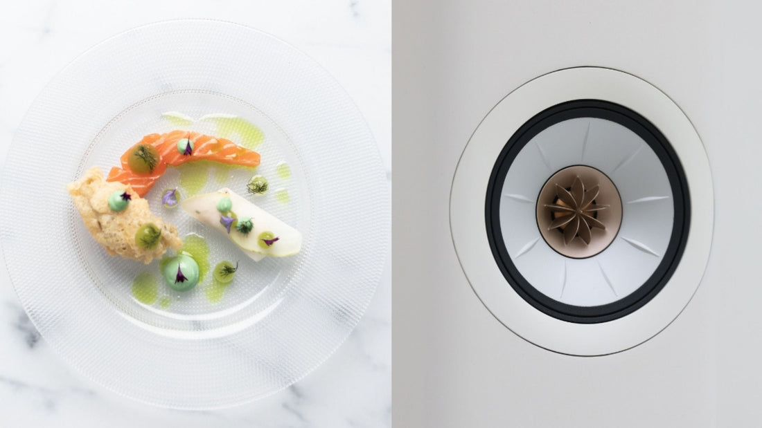 Left hand side image of a food & right hand side it's a close up of LS60 Wireless Driver