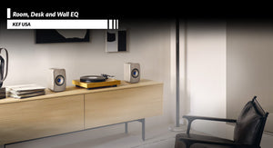 KEF's Room, Desk and Wall EQ Settings