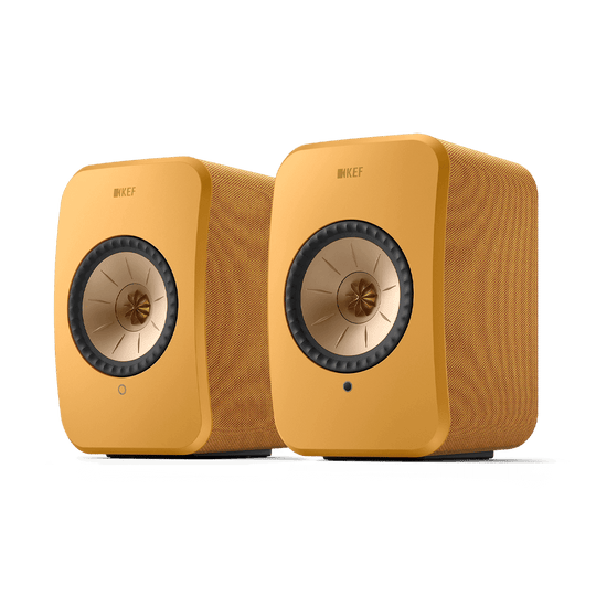 New LSX II Colours: Amber Haze & Cotton White | KEF Canada