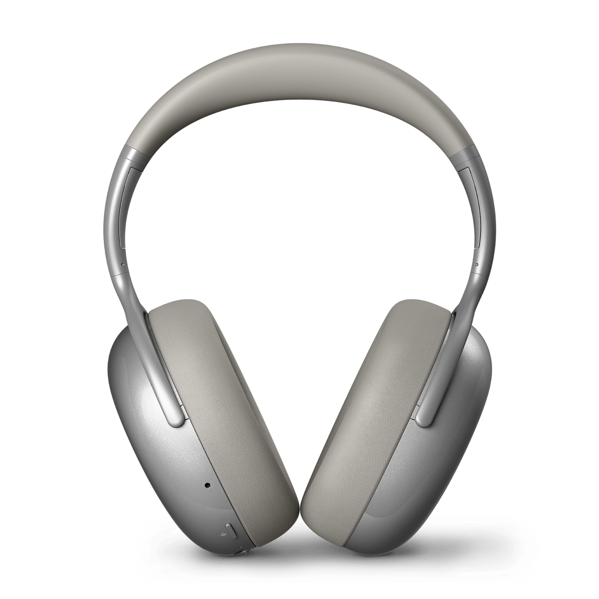 KEF Mu7 ワイヤレスヘッドホン 本体 シルバー Mu7 - Noise Cancelling Wireless Headphones